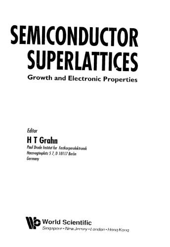 خرید و دانلود نسخه کامل کتاب Semiconductor Superlattices: Growth and Electronic Properties_68bef10c95a3a.jpeg خرید و دانلود نسخه کامل کتاب Semiconductor Superlattices: Growth and Electronic Properties