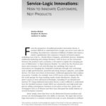 خرید و دانلود نسخه کامل کتاب Service-Logic Innovations: How To Innovate Customers Not Product