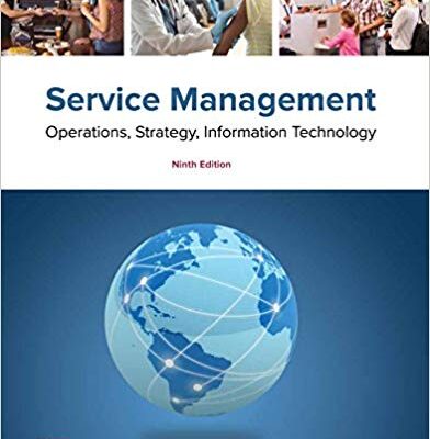 خرید و دانلود نسخه کامل کتاب Service Management: Operations, Strategy, Information Technology 9th Edition