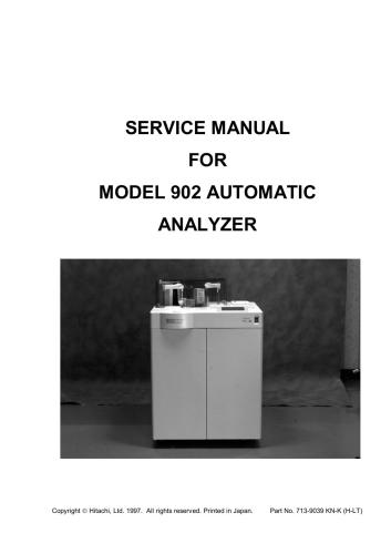 خرید و دانلود نسخه کامل کتاب Service manual for model 902 automatic analyzer – Hitachi 902_68b865a827a0d.jpeg خرید و دانلود نسخه کامل کتاب Service manual for model 902 automatic analyzer – Hitachi 902