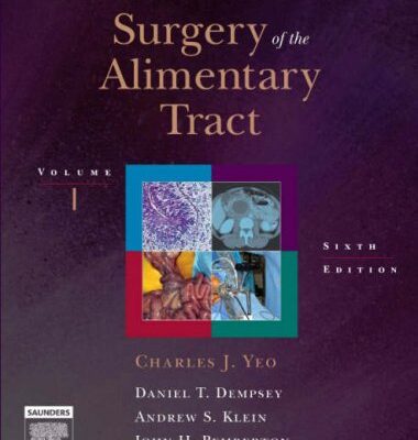 خرید و دانلود نسخه کامل کتاب Shackelford’s Surgery of the Alimentary Tract, 6th Edition