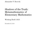 خرید و دانلود نسخه کامل کتاب Shadows of the Truth: Metamathematics of Elementary Mathematics