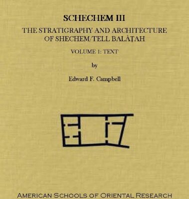 خرید و دانلود نسخه کامل کتاب Shechem III: The Stratigraphy and Architecture of Shechem Tell Bala?ah, Volume 1: Text (ASOR Archaeological Reports)