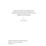 خرید و دانلود نسخه کامل کتاب Short-Cavity DBR Lasers Integrated with High-Speed Electroabsorption Modulators using Quantum Well Intermixing