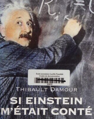 خرید و دانلود نسخه کامل کتاب Si Einstein m’était conté