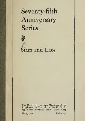 خرید و دانلود نسخه کامل کتاب Siam and Laos