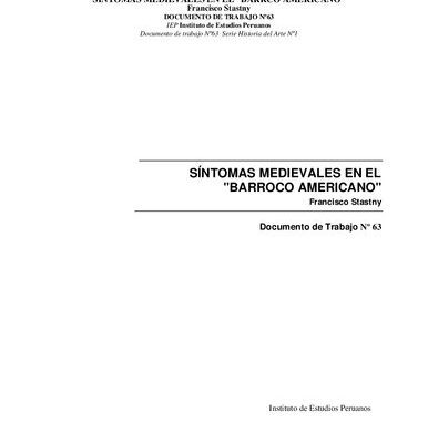 خرید و دانلود نسخه کامل کتاب Síntomas medievales en el “barroco americano”