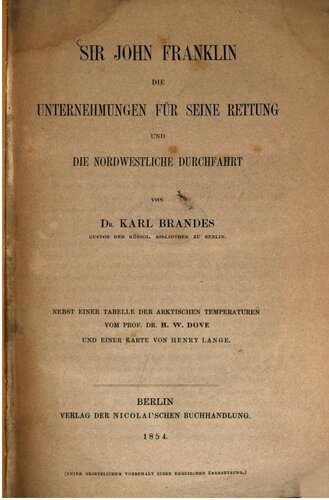 خرید و دانلود نسخه کامل کتاب Sir John Franklin : Die Unternehmungen für seine Rettung und die nordwestliche Durchfahrt_68c069128579e.jpeg خرید و دانلود نسخه کامل کتاب Sir John Franklin : Die Unternehmungen für seine Rettung und die nordwestliche Durchfahrt