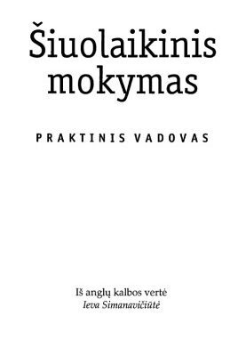 خرید و دانلود نسخه کامل کتاب Šiuolaikinis mokymas
