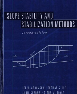 خرید و دانلود نسخه کامل کتاب Slope stability and stabilization methods