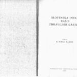 خرید و دانلود نسخه کامل کتاب Slovenska imena naših zdravilnih rastlin