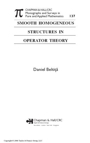 خرید و دانلود نسخه کامل کتاب Smooth Homogeneous Structures in Operator Theory_68b53a38c10d0.jpeg خرید و دانلود نسخه کامل کتاب Smooth Homogeneous Structures in Operator Theory