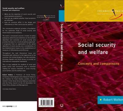 خرید و دانلود نسخه کامل کتاب Social Security and Welfare: Concepts and Comparisons