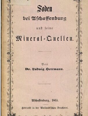 خرید و دانلود نسخه کامل کتاب Soden bei Aschaffenburg und seine Mineral-Quellen