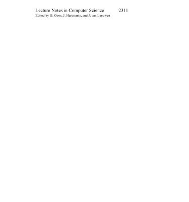 خرید و دانلود نسخه کامل کتاب Soft-Ware 2002: Computing in an Imperfect World: First International Conference, Soft-Ware 2002 Belfast, Northern Ireland, April 8–10, 2002 Proceedings