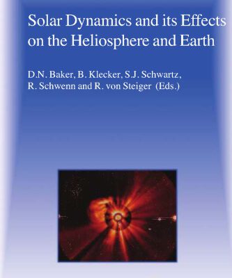 خرید و دانلود نسخه کامل کتاب Solar Dynamics and Its Effects on the Heliosphere and Earth