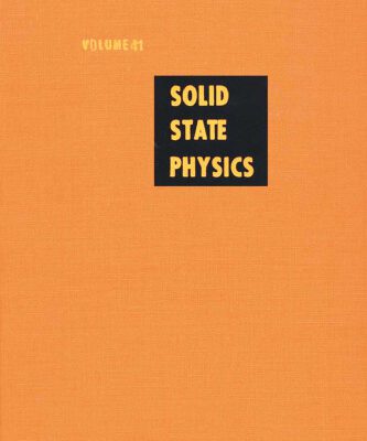 خرید و دانلود نسخه کامل کتاب Solid State Physics: Advances in Research and Applications, Vol. 41