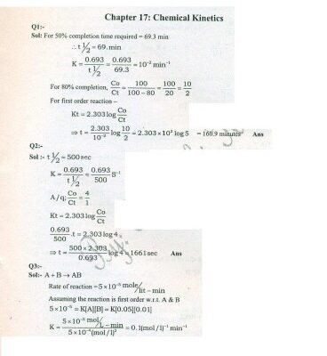 خرید و دانلود نسخه کامل کتاب Solution of Modern Approach to Chemical Calculations RC Mukerjee not Mukherjee or Mukherji Chapter 17. R. C. MUKHEERJEE
