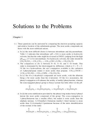 خرید و دانلود نسخه کامل کتاب Solutions Manual for Advanced Organic Chemistry Part B: Reactions and Synthesis