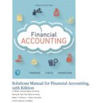 خرید و دانلود نسخه کامل کتاب Solutions Manual for Financial Accounting,