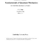 خرید و دانلود نسخه کامل کتاب Solutions Manual. Fundamentals of Quantum Mechanics: for solid state electronics and optics