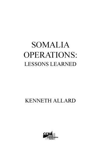خرید و دانلود نسخه کامل کتاب Somalia Operations: Lessons Learned_68cdce7e0f174.jpeg خرید و دانلود نسخه کامل کتاب Somalia Operations: Lessons Learned