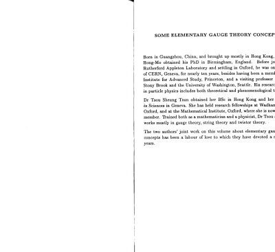 خرید و دانلود نسخه کامل کتاب Some Elementary Gauge Theory Concepts
