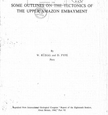 خرید و دانلود نسخه کامل کتاب Some outlines on the tectonics of the Upper Amazon embayment