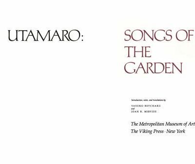 خرید و دانلود نسخه کامل کتاب Songs of the Garden