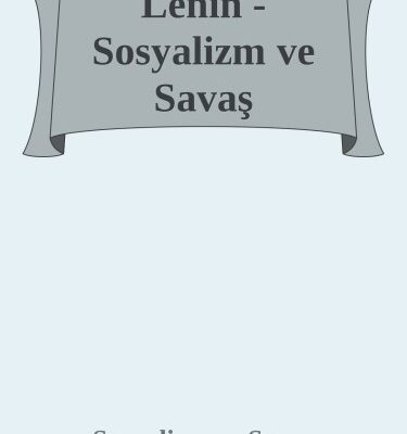 خرید و دانلود نسخه کامل کتاب Sosyalizm ve savas̜