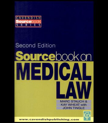 خرید و دانلود نسخه کامل کتاب Sourcebook on Medical Law (Sourcebook)