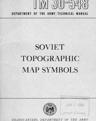 خرید و دانلود نسخه کامل کتاب Soviet Topographic Map Symbols