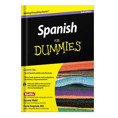 خرید و دانلود نسخه کامل کتاب Spanish for Dummies by Berlitz, Susana Wald, Cecie Kraynak_68c0379837cc9.jpeg خرید و دانلود نسخه کامل کتاب Spanish for Dummies by Berlitz, Susana Wald, Cecie Kraynak