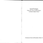 خرید و دانلود نسخه کامل کتاب Spatial Ecologies: Urban Sites, State and World-Space in French Cultural Theory