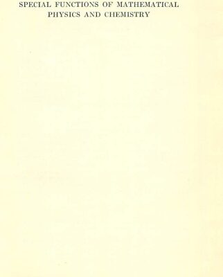 خرید و دانلود نسخه کامل کتاب Special Functions of Mathematical Physics and Chemistry (LMT)