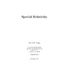 خرید و دانلود نسخه کامل کتاب Special relativity