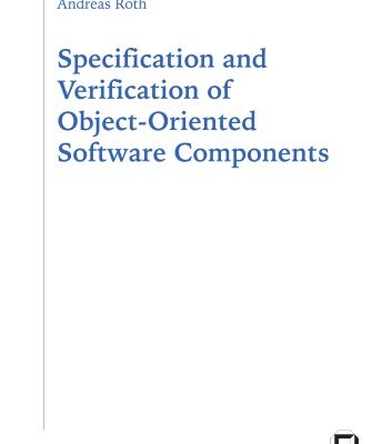 خرید و دانلود نسخه کامل کتاب Specification and Verification of Object-Oriented Software Components