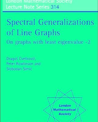 خرید و دانلود نسخه کامل کتاب Spectral generalizations of line graphs