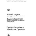 خرید و دانلود نسخه کامل کتاب Spectral Properties of Hamiltonian Operators
