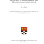 خرید و دانلود نسخه کامل کتاب Spectral theory of ordinary and partial linear differential operators on finite intervals