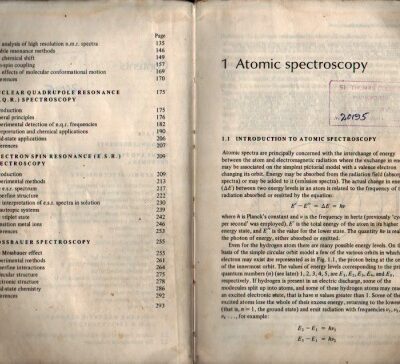 خرید و دانلود نسخه کامل کتاب Spectroscopy