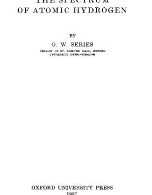 خرید و دانلود نسخه کامل کتاب Spectrum of Atomic Hydrogen