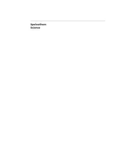 خرید و دانلود نسخه کامل کتاب Speleothem Science: From Process to Past Environments_68c246f036ca9.jpeg خرید و دانلود نسخه کامل کتاب Speleothem Science: From Process to Past Environments