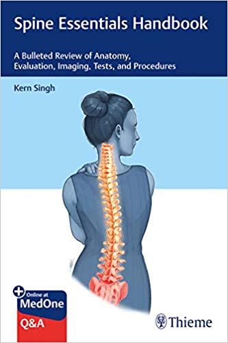 خرید و دانلود نسخه کامل کتاب Spine Essentials Handbook A Bulleted Review of Anatomy, Evaluation, Imaging, Tests, and Procedures_68ba1f6e71af5.jpeg خرید و دانلود نسخه کامل کتاب Spine Essentials Handbook A Bulleted Review of Anatomy, Evaluation, Imaging, Tests, and Procedures