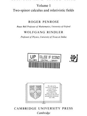 خرید و دانلود نسخه کامل کتاب Spinors and space-time: Two-spinor calculus and relativistic fields PGr