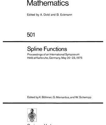 خرید و دانلود نسخه کامل کتاب Spline Functions
