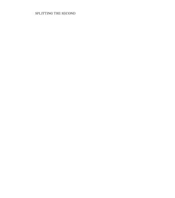 خرید و دانلود نسخه کامل کتاب Splitting the second – the story of atomic time