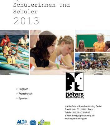 خرید و دانلود نسخه کامل کتاب Sprachreisen für Schülerinnen und Schüler 2013