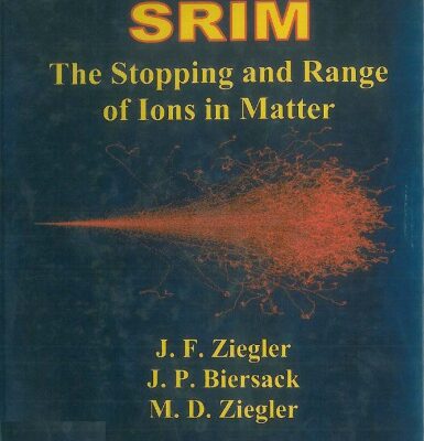 خرید و دانلود نسخه کامل کتاب SRIM-The Stopping and Range of Ions in Matter