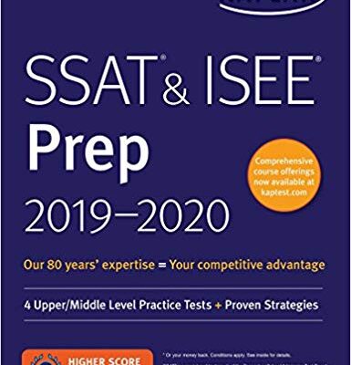 خرید و دانلود نسخه کامل کتاب SSAT & ISEE Prep 2019-2020: 4 Upper/Middle Level Practice Tests + Proven Strategies